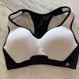 Layer 8 Black and White Sports Bra